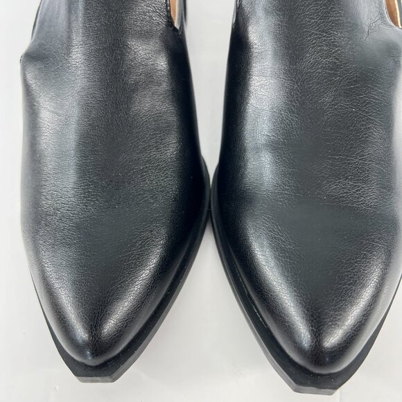 Sz 7.5 NWT Chinese Laundry Marnie Black Slip-On Pointed Toe Mules Shoes Women - Picture 4 of 14